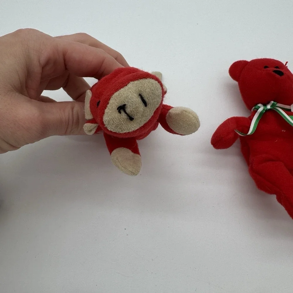 Ty‎ Beanie Babies Teenie Lot Freckles Snort Osito Twigs McDonalds 1995–1999 VTG